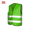 High visibility polyester security warning construction reflective safety vest